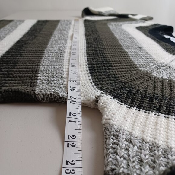 My Style Striped Hi-low Sweater - Picture 10 of 15